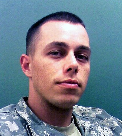 Close up headshot of Daniel Kekipi in military uniform